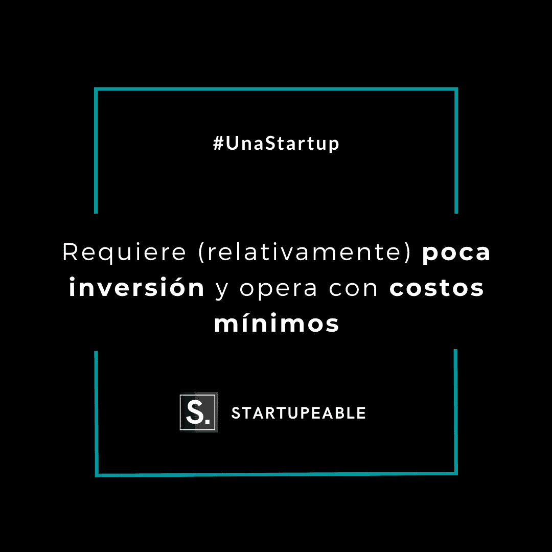 startup inversión