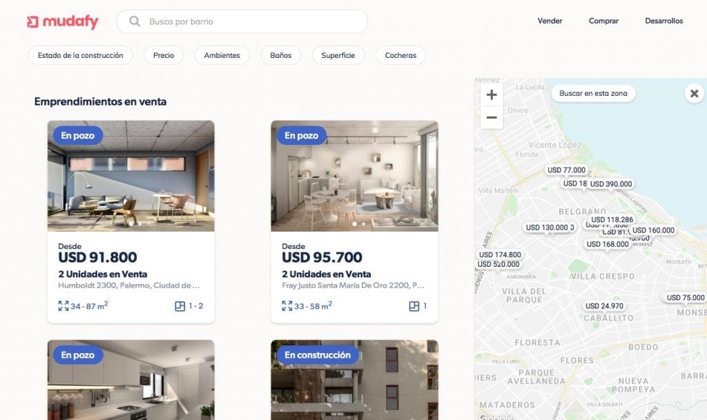 startups argentina plataforma Mudafy