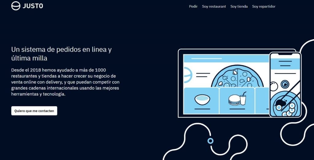startup chile justo web