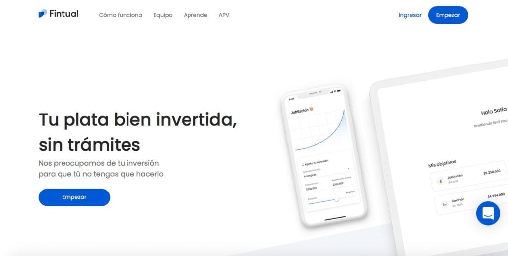 fintech chile fintual