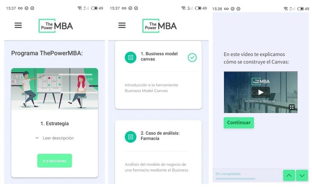 startup española thepowermba