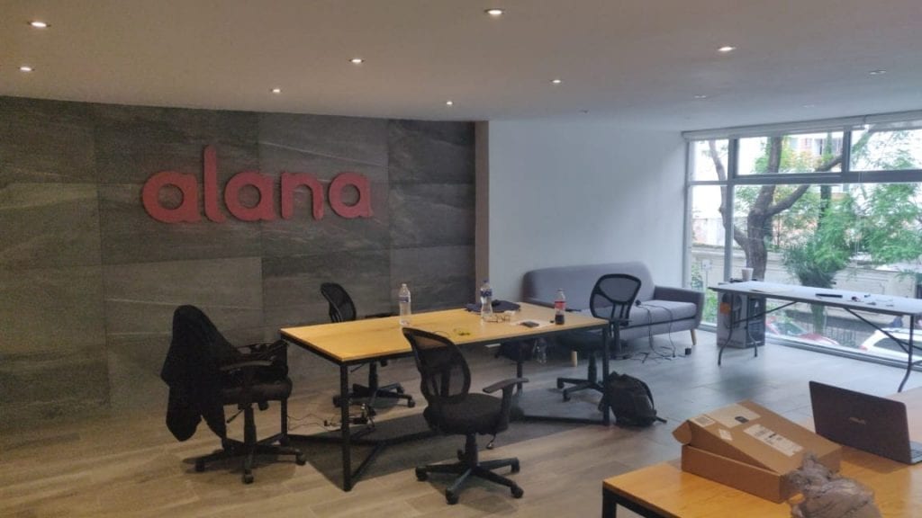 Oficina de Alana startup