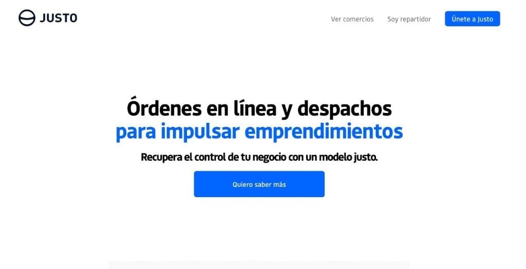 startup Justo e-commerce