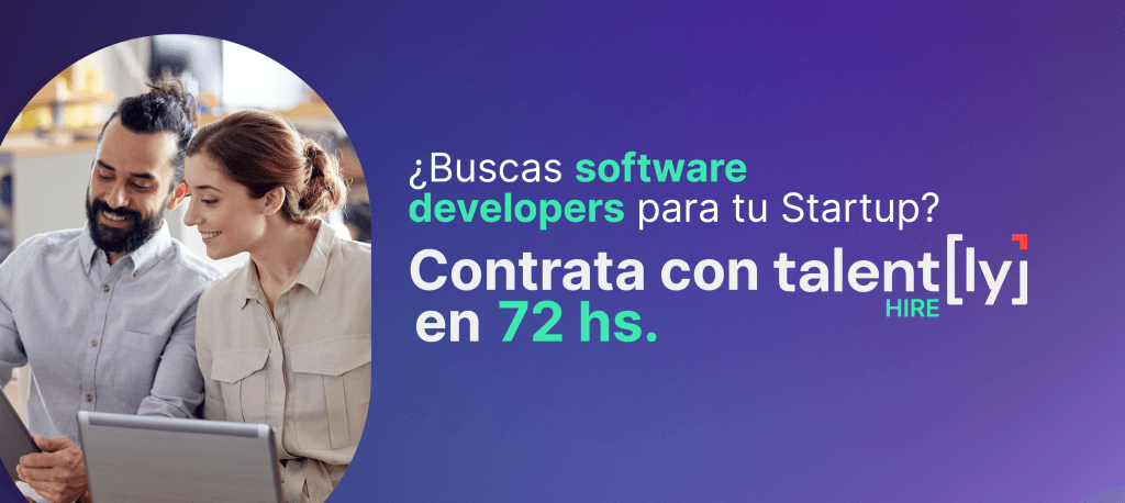 talently contrata desarrolladores para startups