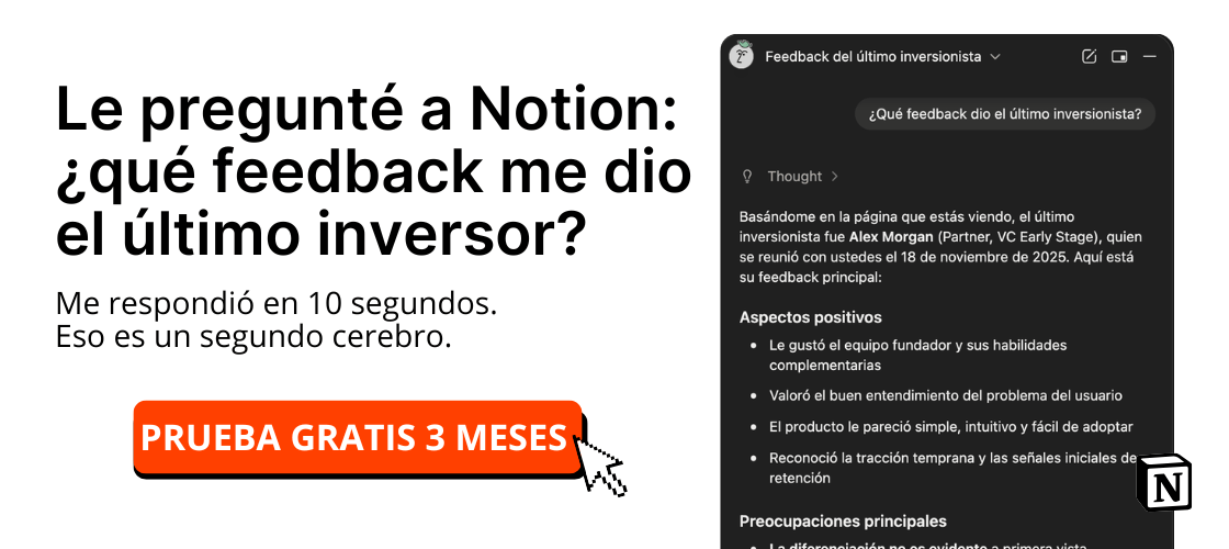 Prueba Notion gratis 3 meses, Plan Business con IA ilimitada